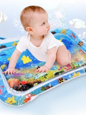 Baby Inflatable Water Mat. Infants Summer Beach Water Mat Pad Water Cushion For Infants Toddlers Summer Activity Play Toys Baby Pillows