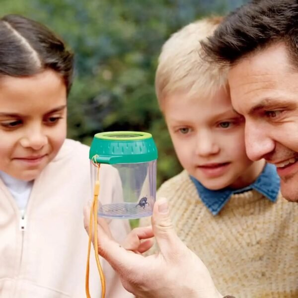 Hape 8 in 1 Nature Fun Kids Plastic Explorer Kit. Working Flashlight. Telescope. Compass. Periscope. and Specimen Jar