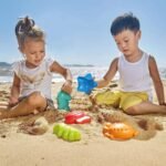 Hape Beach Toy Essential Set. Mesh Bag Included