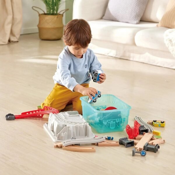 Hape Busy City Railway Bundle Gift Set