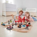 Hape Busy City Railway Bundle Gift Set