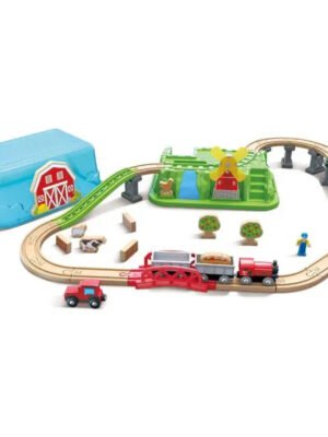 Hape Countryside Train Bucket Set