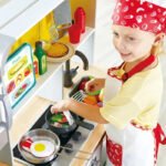 Hape Deluxe Kitchen Playset with Fan Fryer