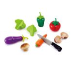 Hape Garden Vegetables | Wooden Cooking Accessories for Kids. Pretend Play Food