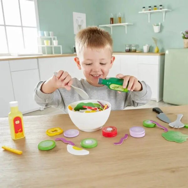 Hape Healthy Wooden Salad Playset