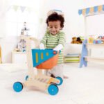 Hape Kid's Wooden Shopping Cart