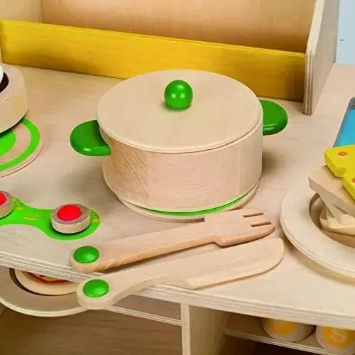 Hape My Creative Cookery Club Kid's Wooden Play Kitchen