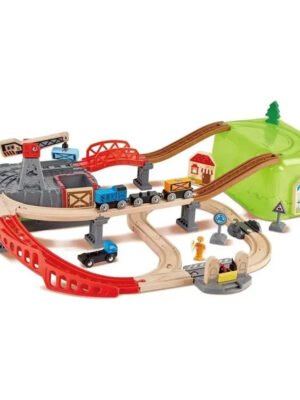 Hape Railway Construction Kit Set 50 Pieces