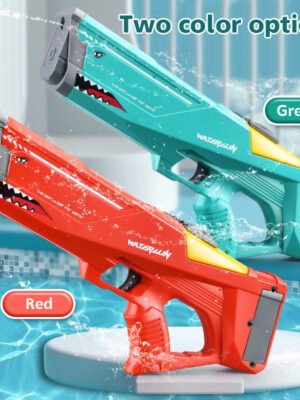 Automatic Electric High Pressure Water Gun Toy for Outdoor Summer Beach Kids and Adult Water Fight Pool Party